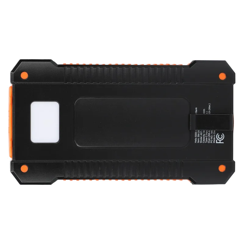 Helio 5000 mAh Solar Power Bank view 2
