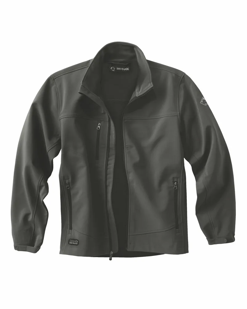 DRI DUCK Men's Poly Spandex Motion Softshell Jacket view 3