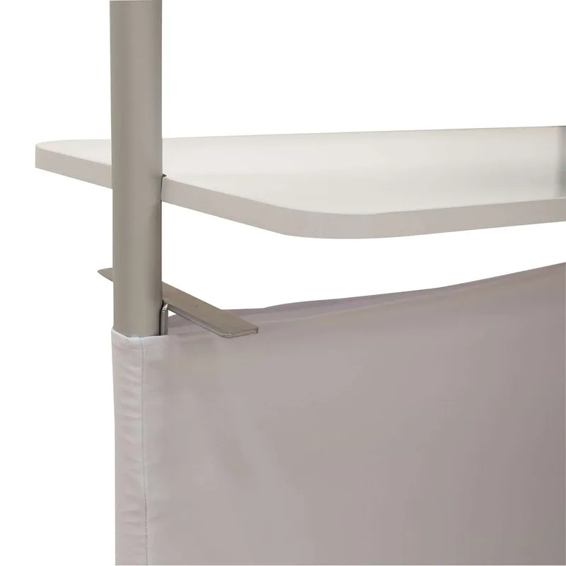 4' x 71" EuroFit Evolution Two-Shelf Incline Hardware view 7