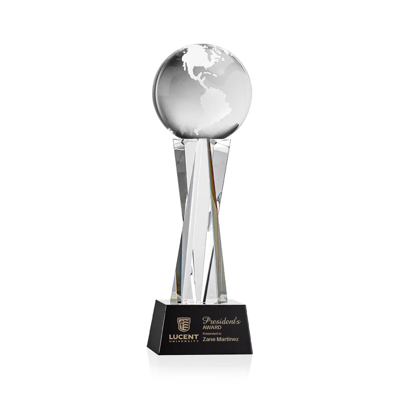 8.5" H x 3.25" W x 3.25" D