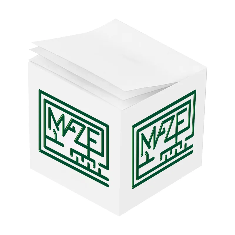 Post-it® Full Color Notes Cube view 2