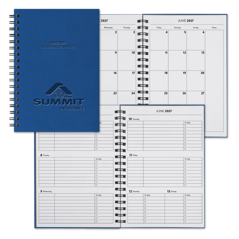Castelli WireO Tucson Medio White Academic Planner
