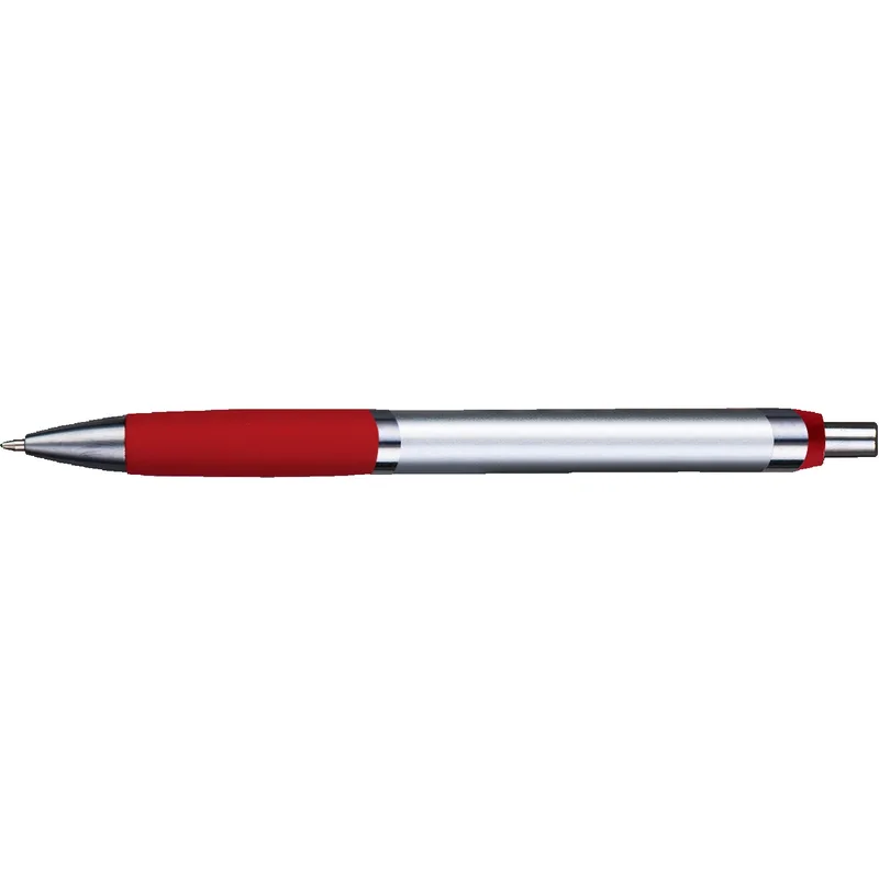 Silver/Red
