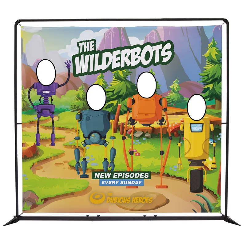 8.5' FrameWorx Quad Face Cutout Kit view 3