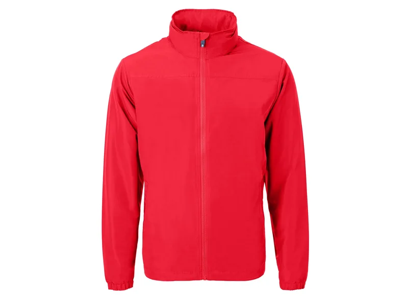 Cutter & Buck Charter Eco Knit Recycled Big & Tall Full-Zip Jacket view 3