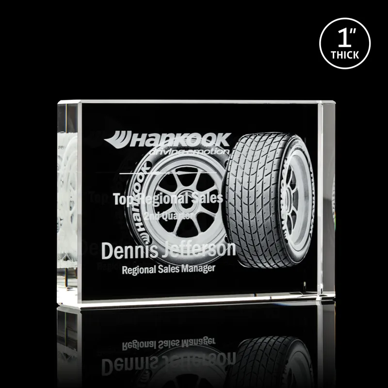 3" H x 4" W x 1" D