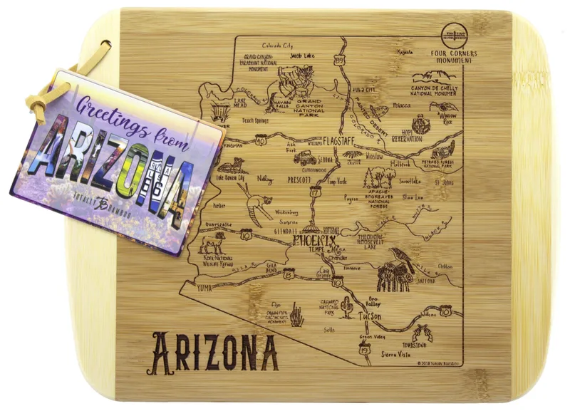 A Slice of Life Arizona Serving & Cutting Board view 2