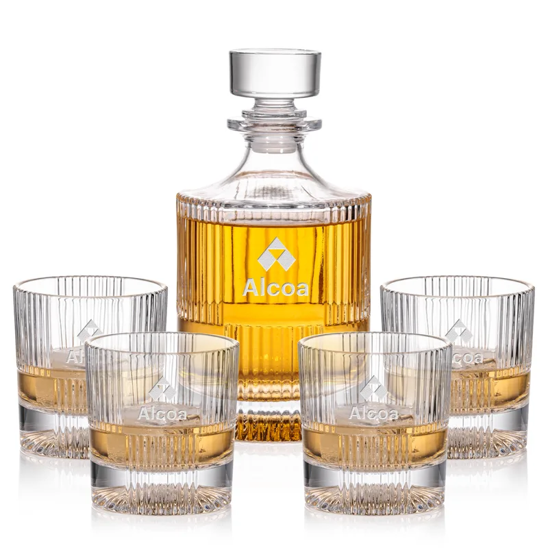 Decanter Set, Decanter & 4 OTR