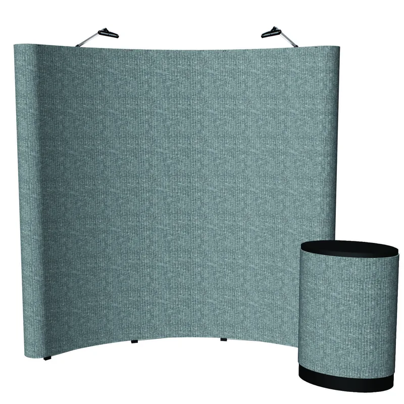 8' Echo Pop-Up Display Kit (Fabric with Lights) view 6