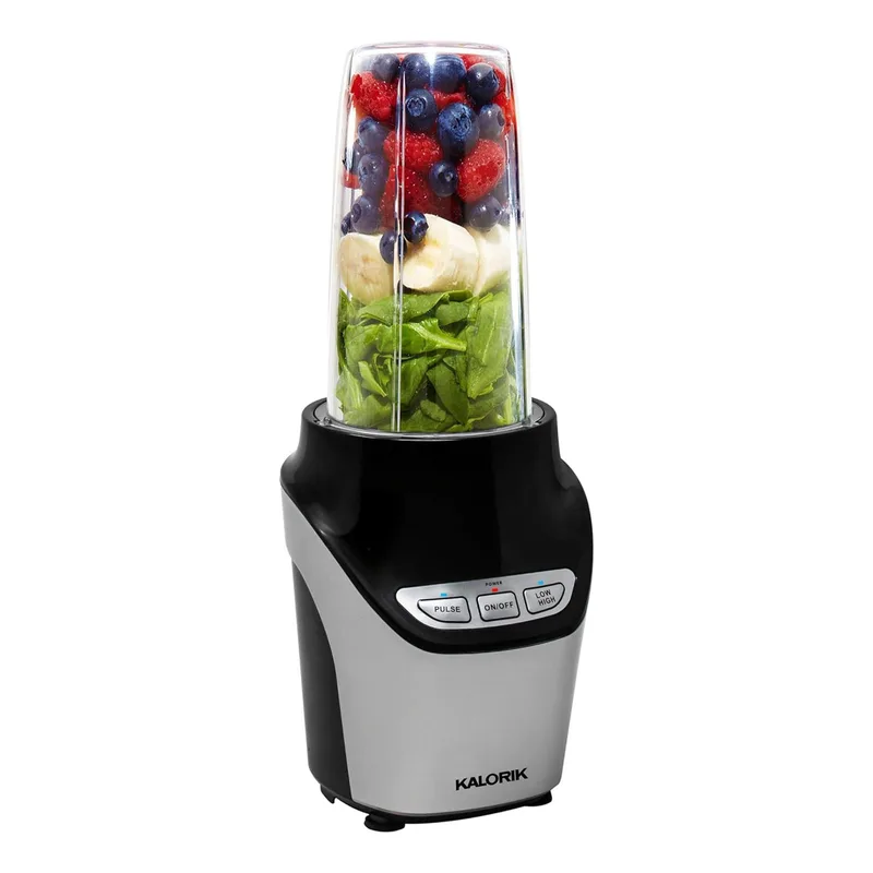 Kalorik 8Pc 1500W Nutrition Blender Set Black/Silver