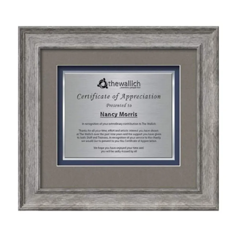Calder Certificate TexEtch - Grey Oak
