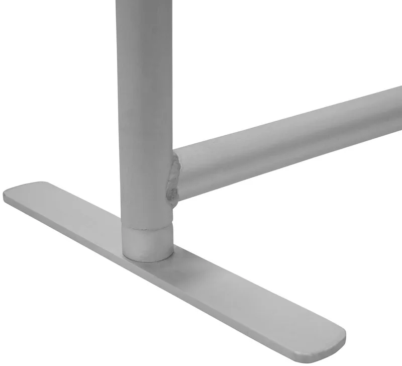 3' EuroFit Tabletop Straight Wall Hardware view 5