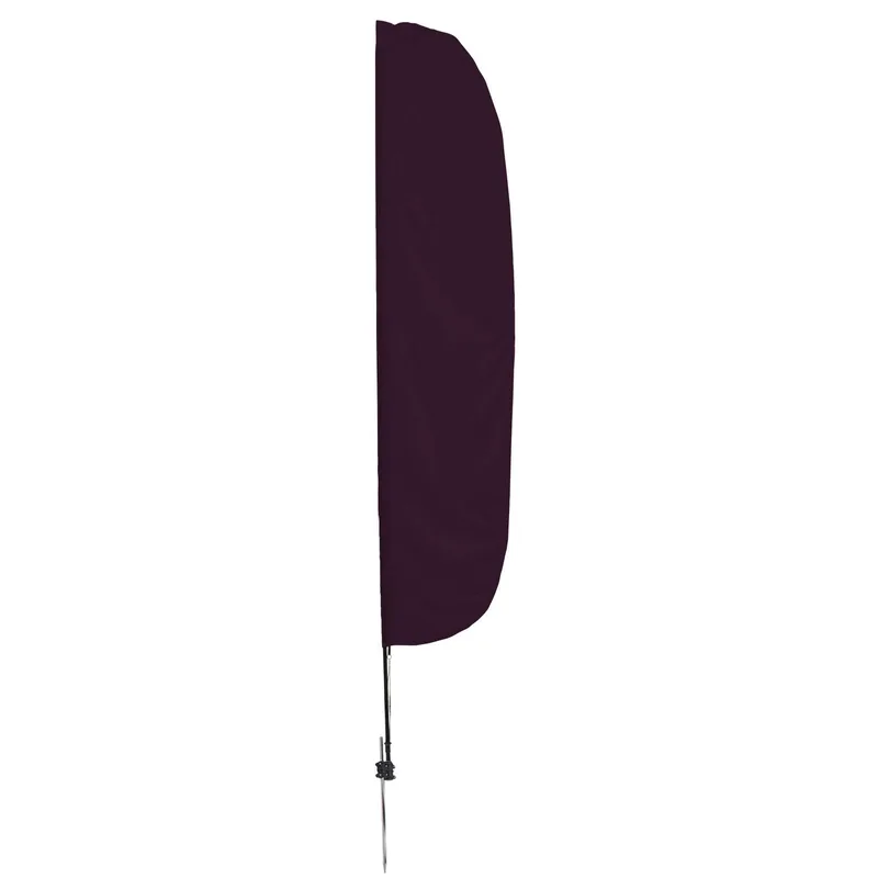 15' Solid-Color Stadium Flutter Flag Kit Single-Sided view 7