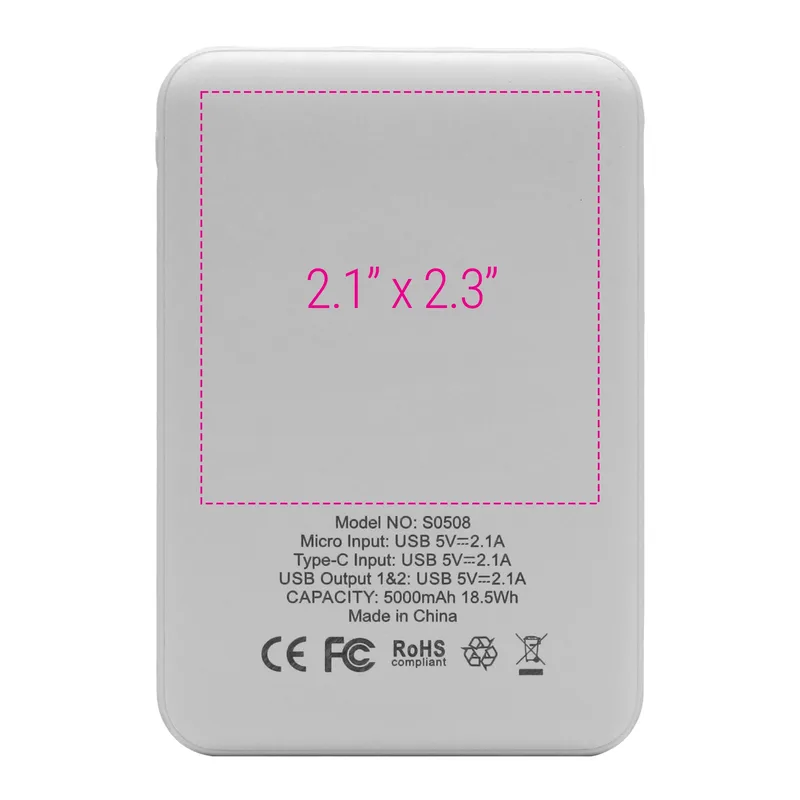 Imprint Area Back