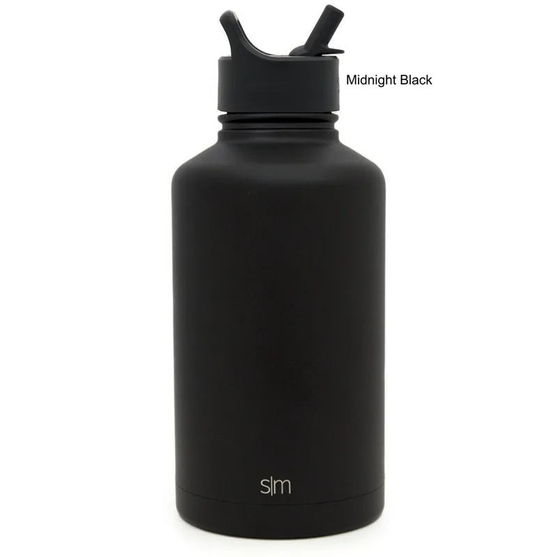 64 oz Simple Modern® Stainless Steel Insulated Water Bottle w/ Straw Lid view 5