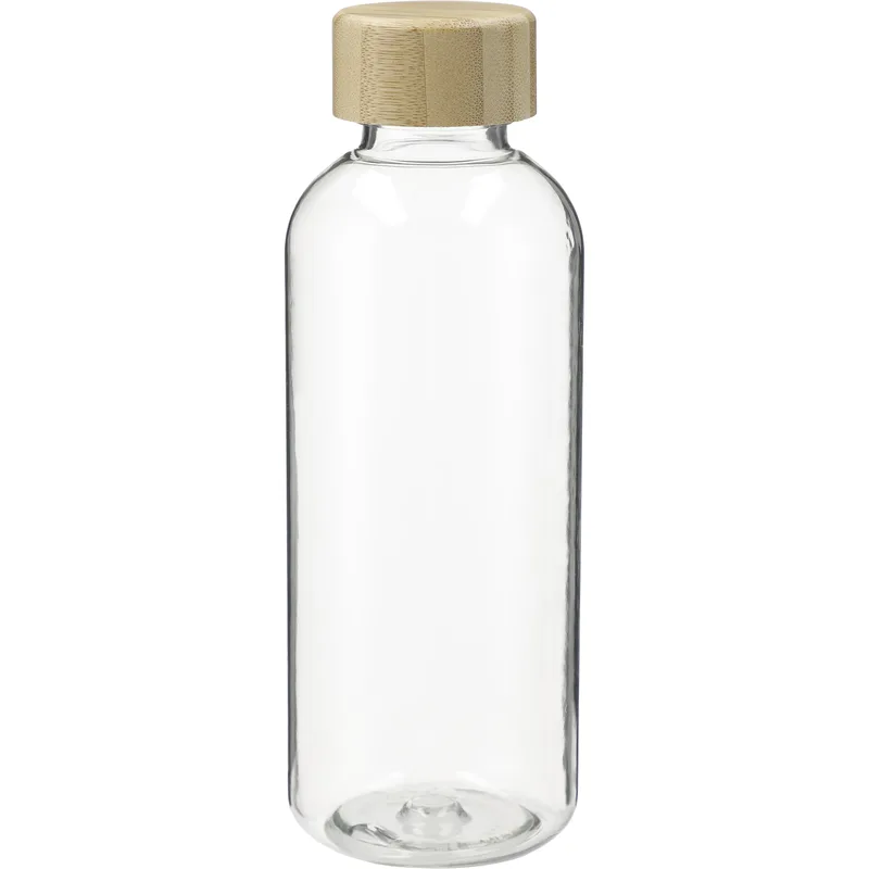 Sona 22oz rPET Reusable Bottle w/ FSC® 100% Bamboo Lid view 2