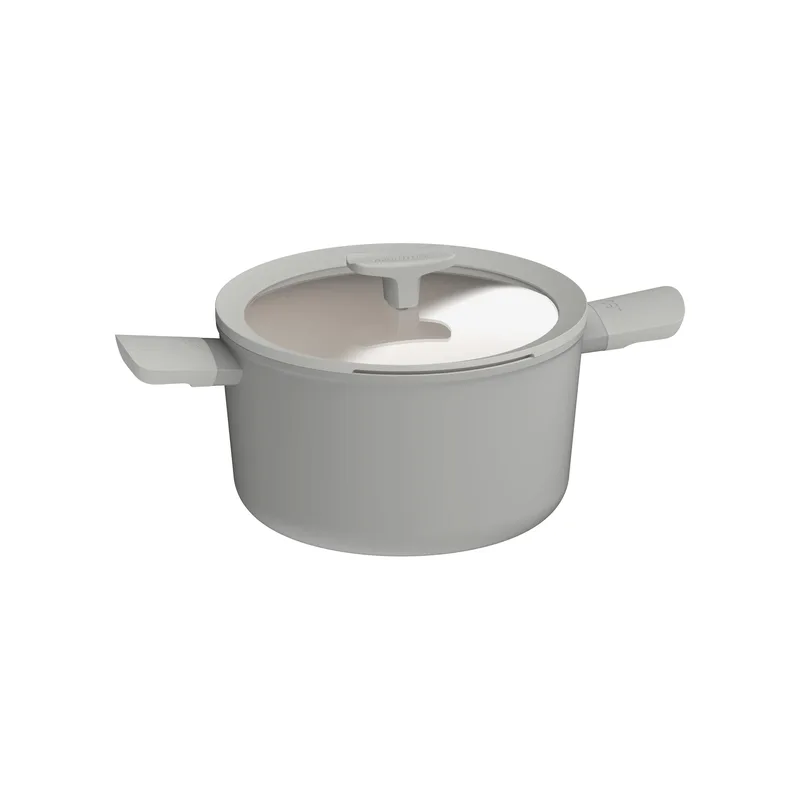BergHoff Leo Balance 10" Covered 6Qt. Stock Pot, Moonmist
