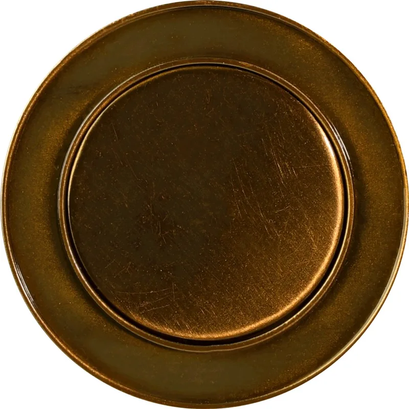 Antique Gold Blank Front View