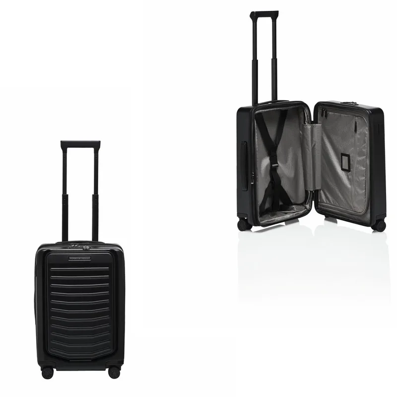Bric's Porsche Roadster By Bric's 21" Expandable Spinner Luggage - Black Matte