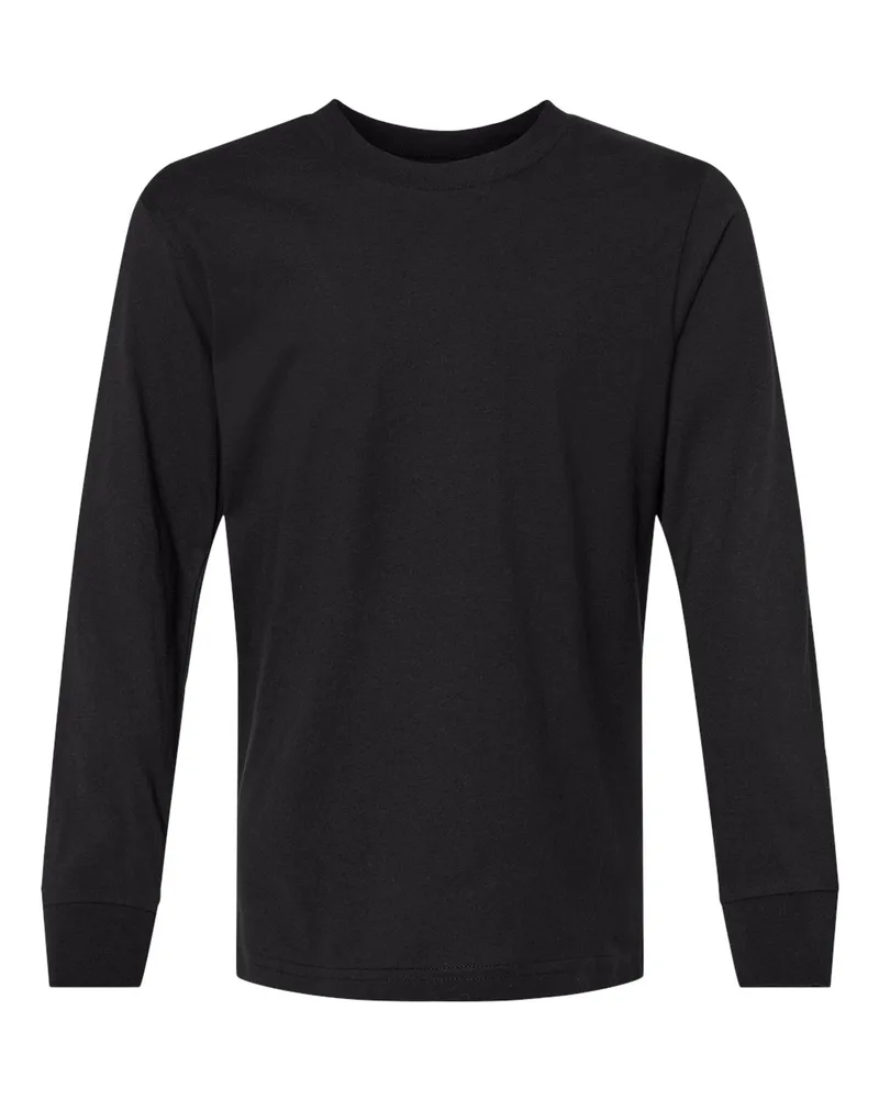 Next Level Apparel® Youth Cotton Long Sleeve T-Shirt view 3
