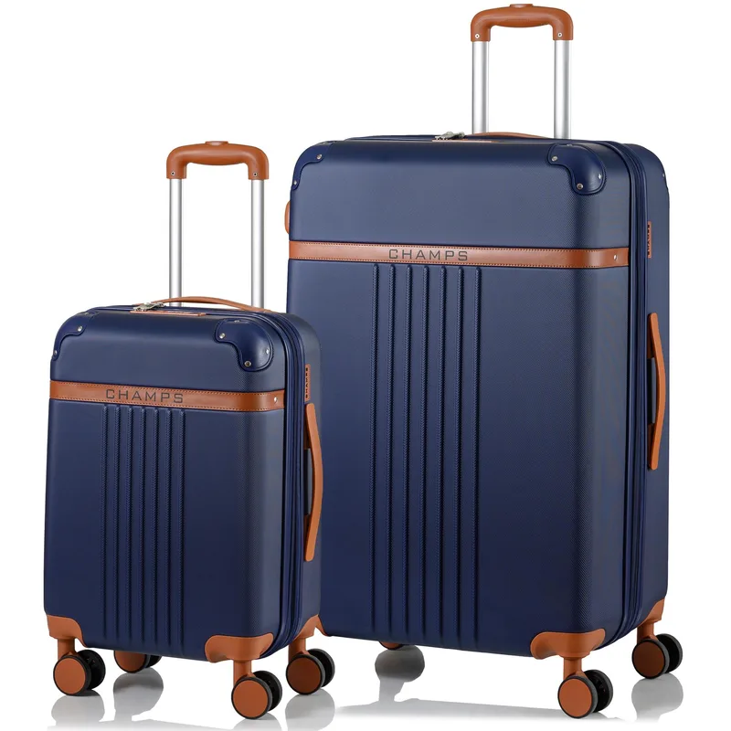 Champs Luggage Vintage 2 Piece Spinner Set Size 31" X 18"