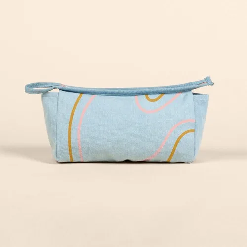 Demin Jetsetter Large Pouch view 5