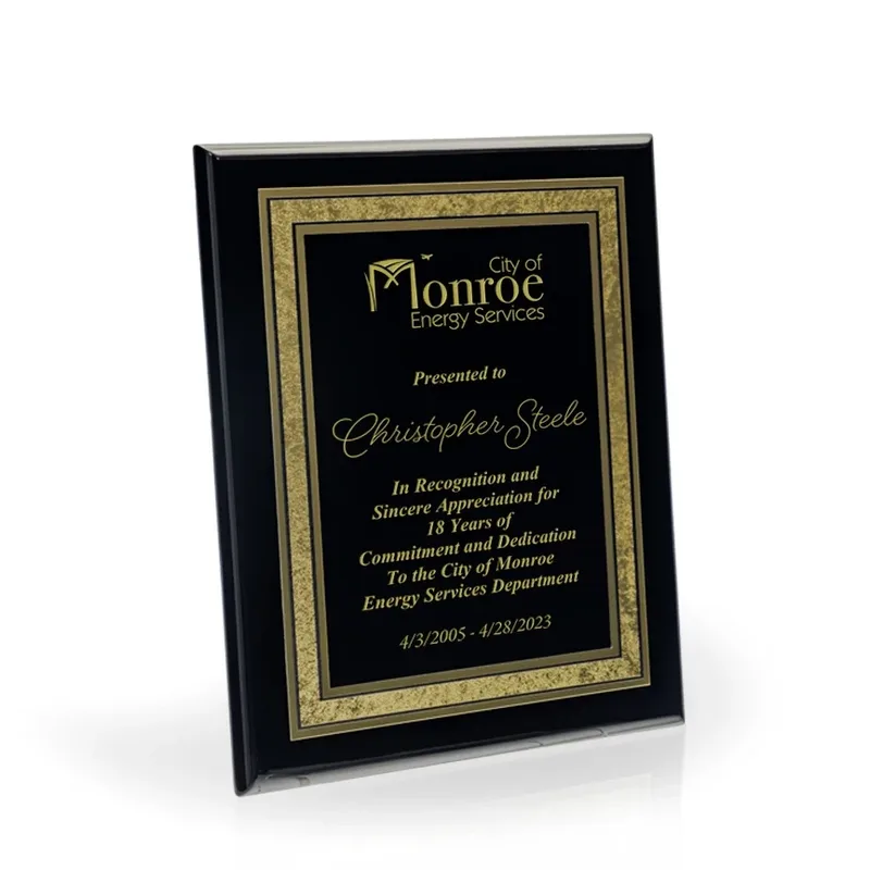 Charles Black Piano Plaque, view 3