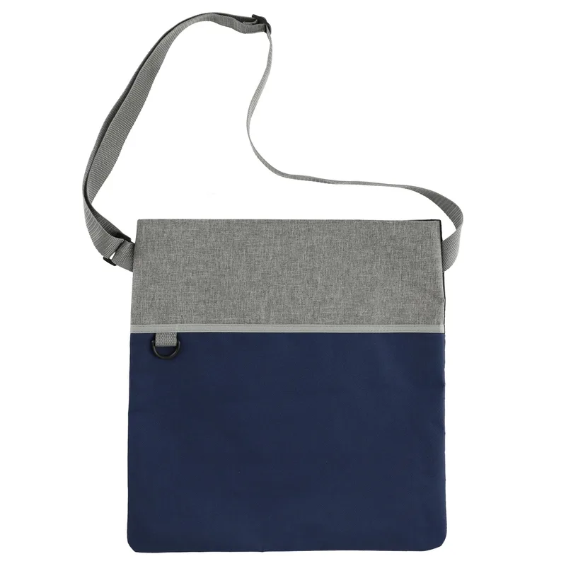 Double Heather rPET Crossbody Tote view 3