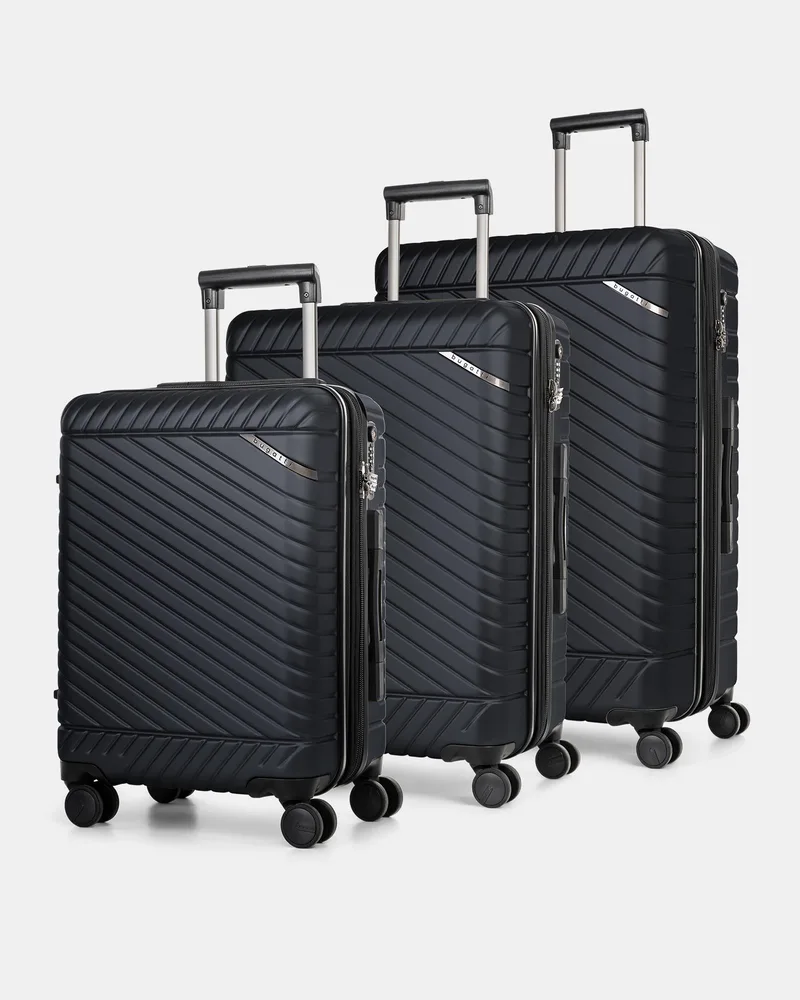 Bugatti Moscow- 3 Pcs Hard Side Luggage Set-Navy
