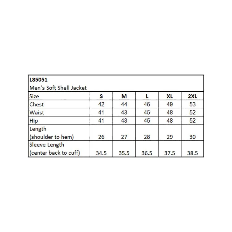 Various Logo Size Chart View