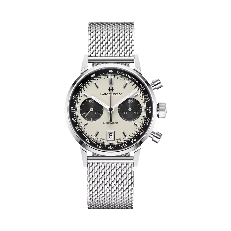 Hamilton American Classic Intra-Matic Auto Chrono Stainless Steel Watch