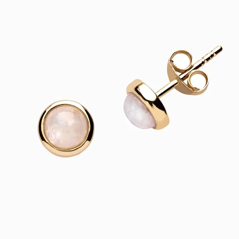 Jilco Inc Moonstone Studs