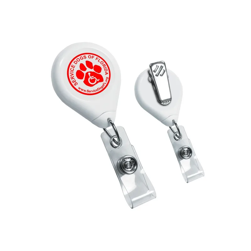 Tear Shape Retractable Badge Holder view 5