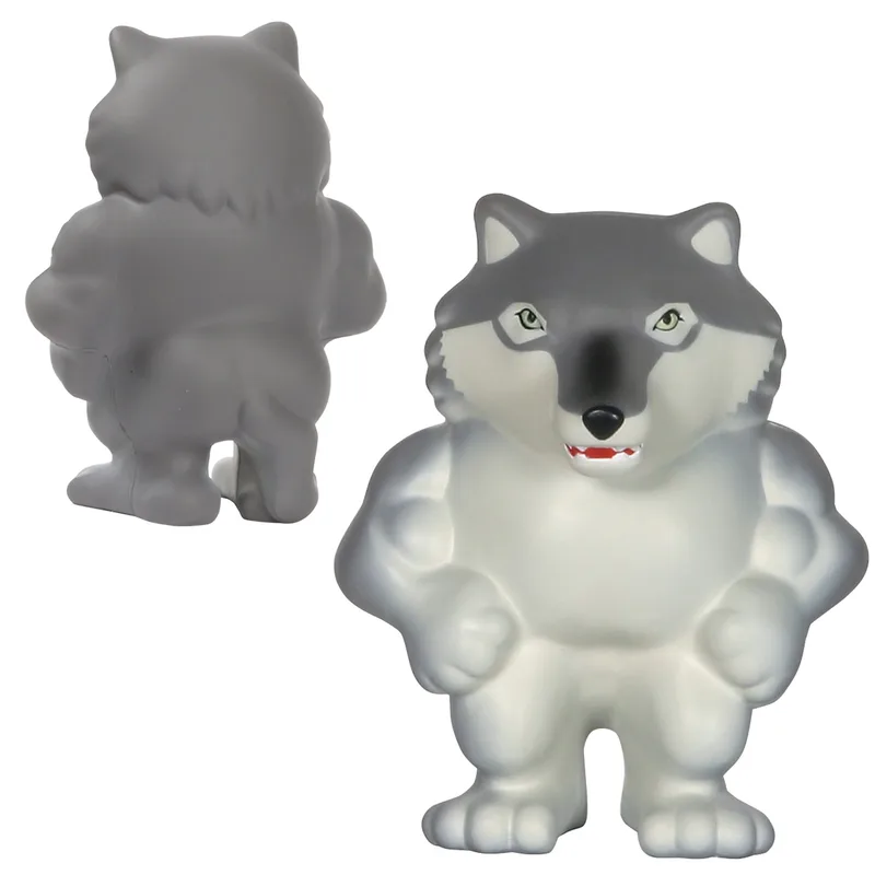 Wolf Mascot Stress Reliever view 2