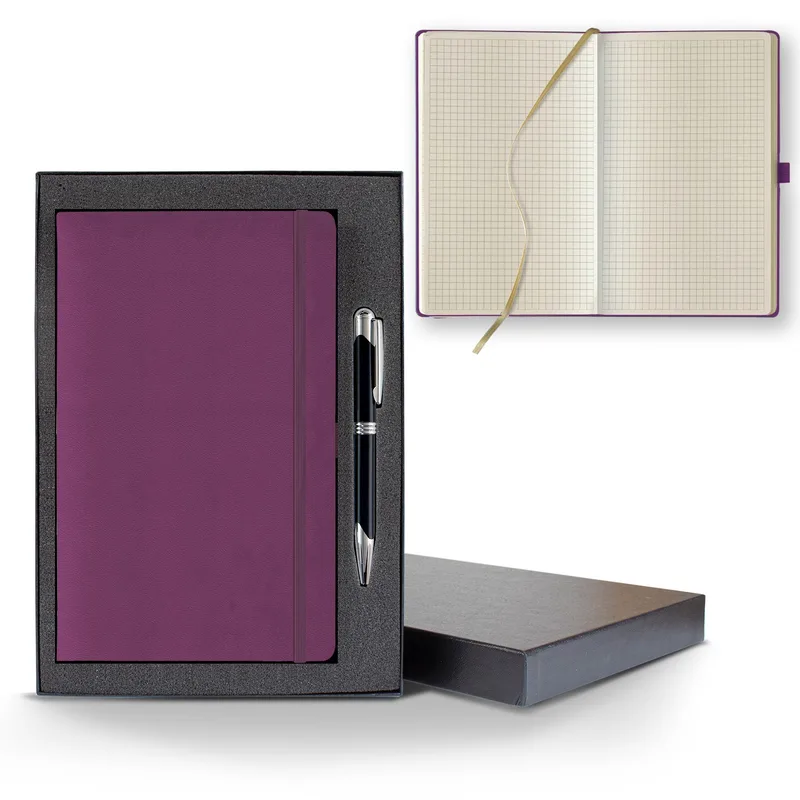 Castelli Tucson Medio Graph Ivory Page Journal Gift Set view 7