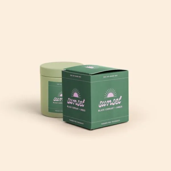 9 Oz. Luxe Tin Candle Box