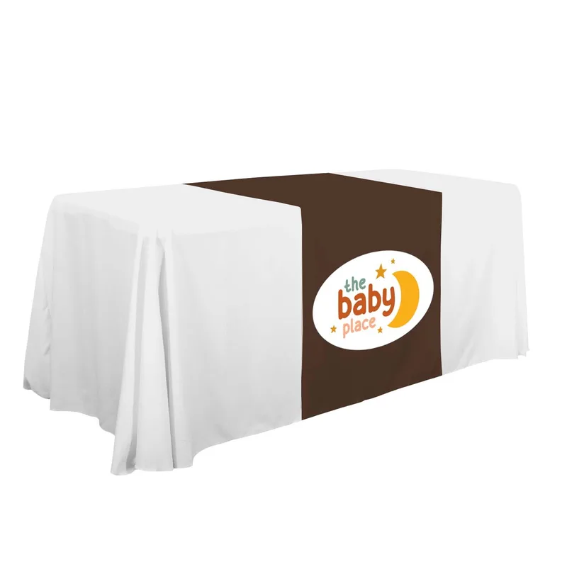 28" LazerLine Table Runner Full-Color Front Only view 6