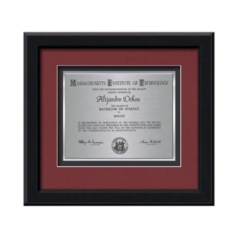 Myriad Certificate TexEtch - Black