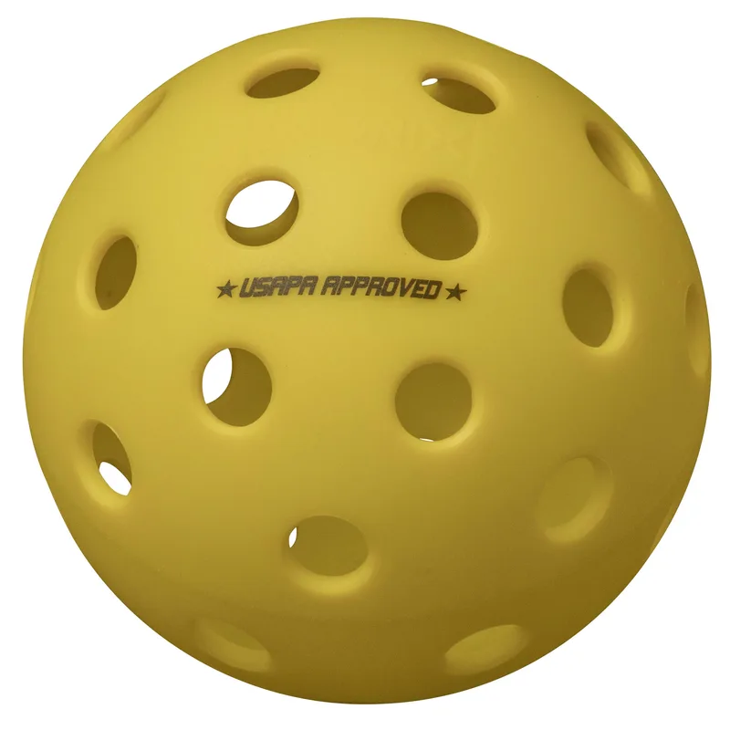Escalade Sports Onix - Fuse G2 Outdoor Pickleball Balls 3-Pack - Yellow