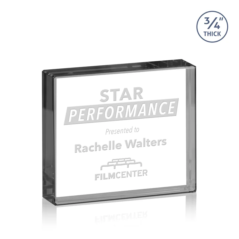 3" x 2.5" x 0.75"