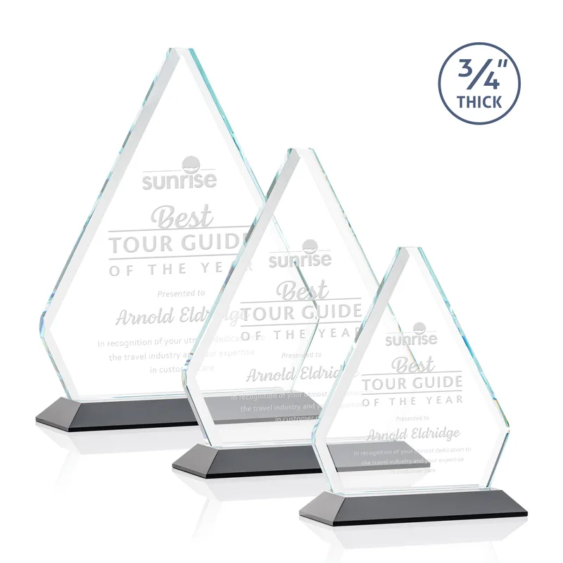 Deep Etch, Standard base, Black