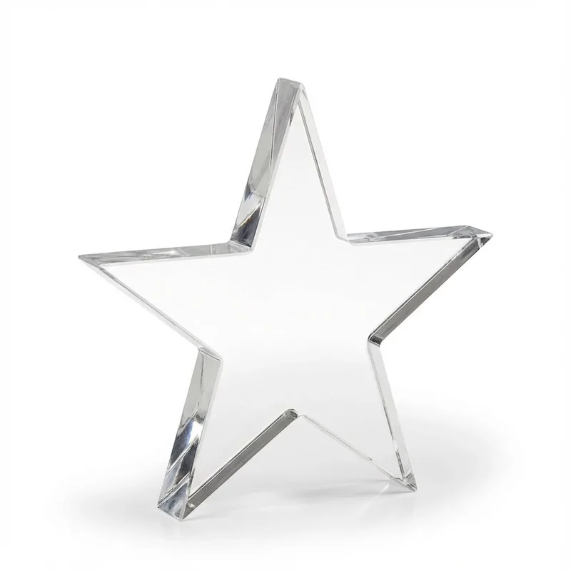 Celeste Acrylic Paperweight Award view 2