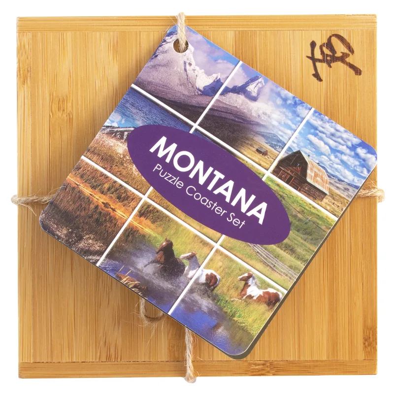 Montana Puzzle Coaster Set view 5