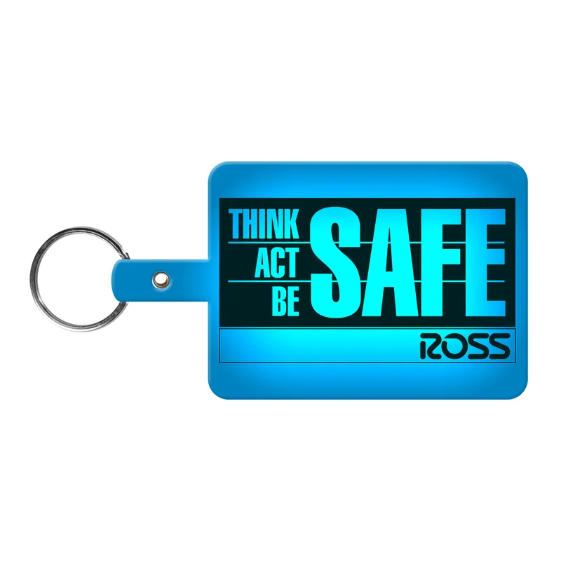 Large Rectangle Flexible Key Tag view 7