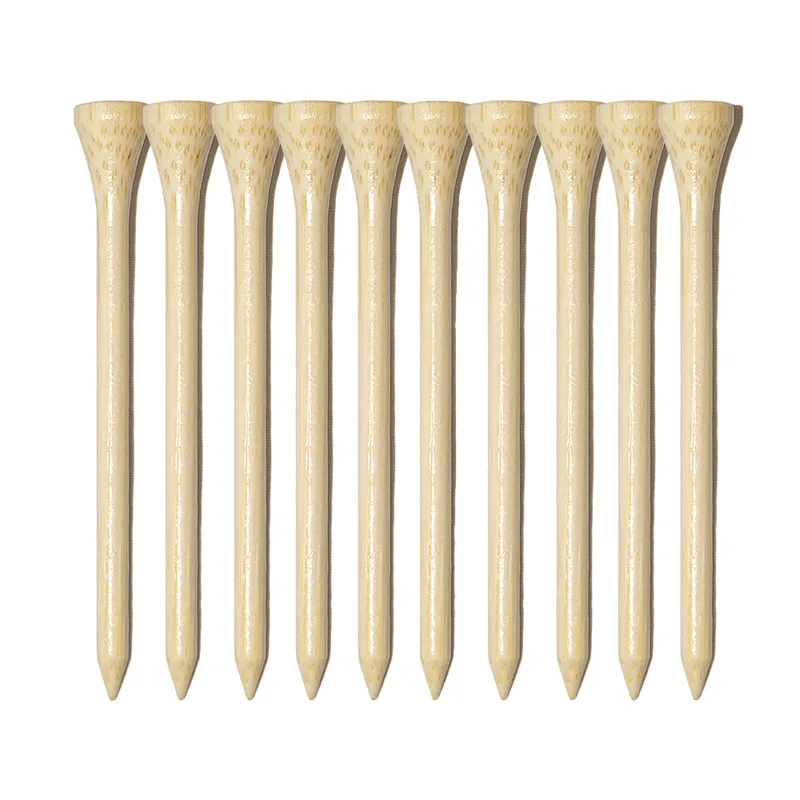10 Pack of Bamboo Golf Tees view 2