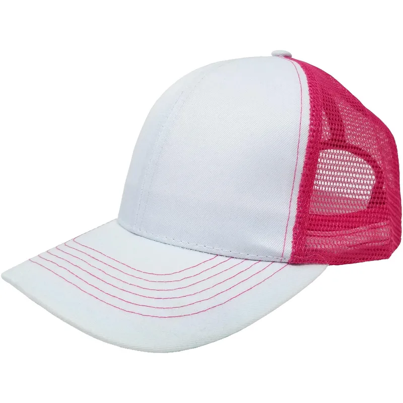 White/Hot Pink