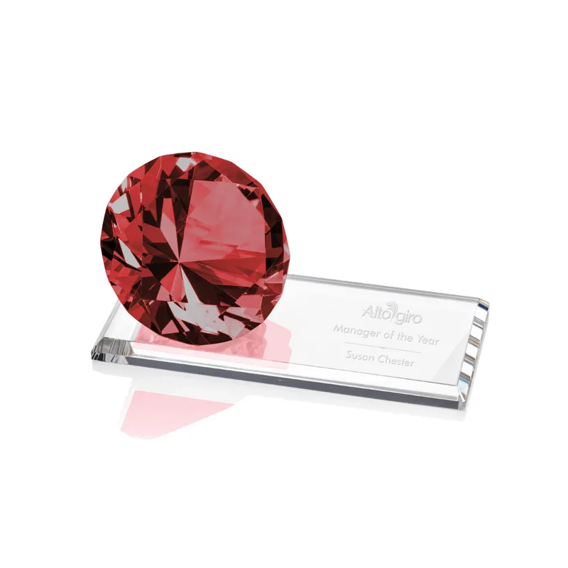 Ruby, 5" x 3"