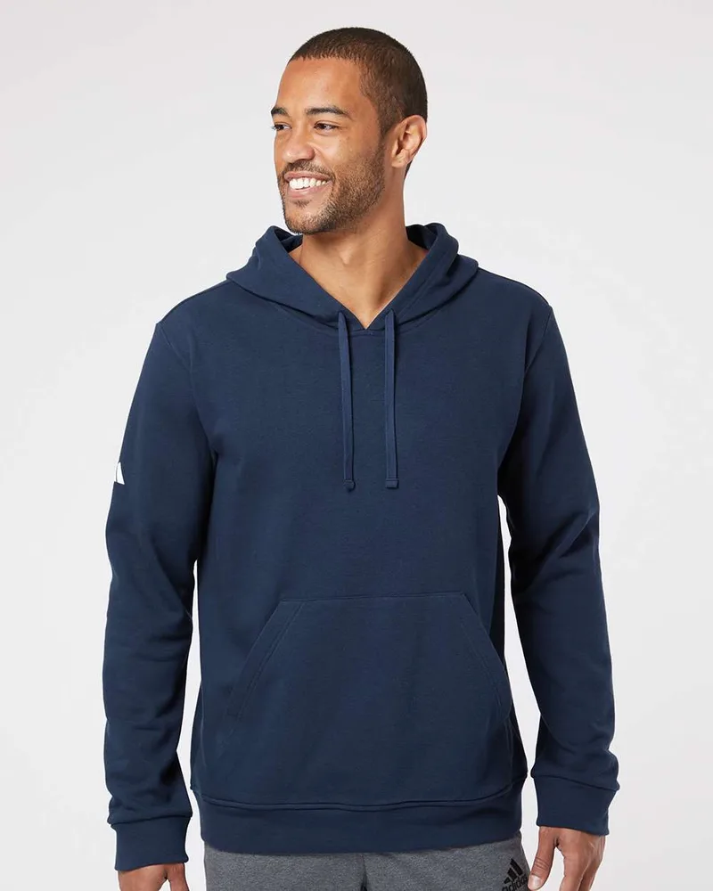 Adidas® Fleece Hooded Sweatshirt view 2