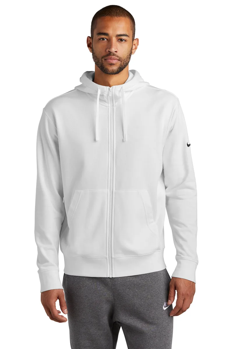 Nike Club Fleece Sleeve Swoosh Full-Zip Hoodie view 5