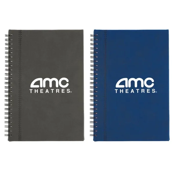 Bergamo Soft-touch Spiral Notebook view 2